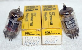 12AX7/ECC83 + 5184/ECC82 Audio Ham Radio Vacuum Tubes ~ Test Very Good ~ Used - $34.99