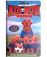 Disney&#39;s Air Bud: World Pup [VHS 2000 Clamshell] Kevin Zegers, Caitlin W... - £0.88 GBP