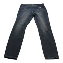 FOREVER 21 Jeans Women&#39;s 16 Gray Denim Stretch 5-Pockets High-Rise Strai... - $24.18