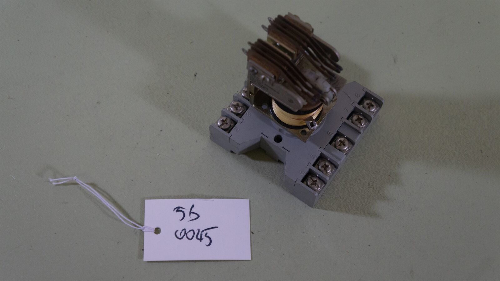 AMF Potter &amp; Brumfield GM-1642 Relay 120V 50/60Hz on Dayton 6X156E Socket - $19.57