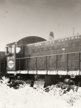 New York Central Railroad NYC #9307 S1 Locomotive Train Photo LaGrange P... - $9.49
