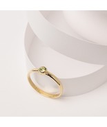 14K Gold Birthstone Ring-Birthstone Jewelry-Gemstone Ring-Personalized Ring - $455.80 CAD