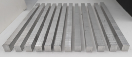 12 Pieces Aluminum Flat Bar Solid Extruded Mill Stock Reduced Thickness image 4