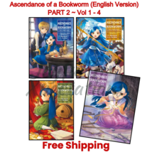Ascendance of a Bookworm Part 2 (Volume 1-4) Loose/ Single English Light... - $535.83 MXN