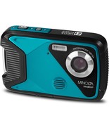 Minolta MN30WP 21 MP / 1080P HD Waterproof Digital Camera Teal NEW SEALED - £63.30 GBP
