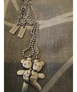 New Marc Jacobs Heaven Necklace Chain Friendship Best Friends Silver - $765.96 MXN