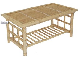 Bamboo Folding Coffee Table Patio Deck or Indoor  - $3,735.43 MXN