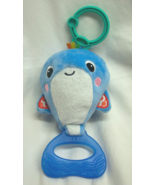Bright Starts CUTE BABY BLUE WHALE CARSEAT ACTIVITY TOY 7&quot; Plush Stuffed... - $274.86 MXN