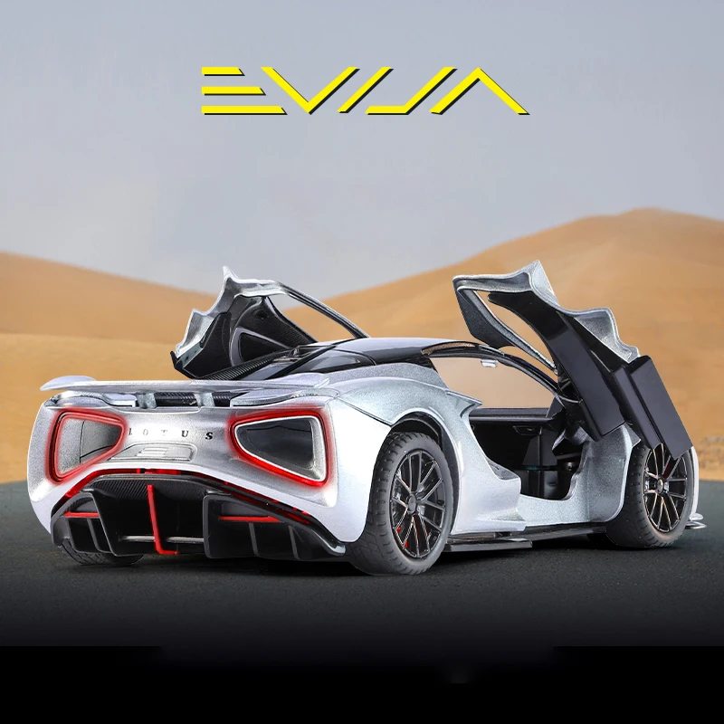1:24 Lotus Evija Supercar Alloy Die Cast Car Model Sound and Light - £18.48 GBP