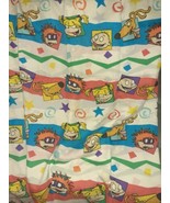 The Rugrats  90&#39;s Twin Flat Sheet  Vintage Craft Fabric  - £23.39 GBP