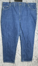 Carhartt Mens Jeans Size 46x32 Traditional Fit Blue Jeans 100% Cotton - $19.62