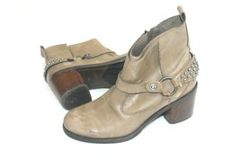 GUESS VTG Studded Leather Ankle Boots size: 7 M - £13.96 GBP