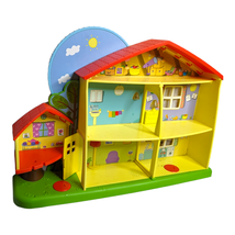 Peppa Pig Peppa&#39;s Playtime to Bedtime House Playset EUC - £25.59 GBP