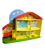Peppa Pig Peppa&#39;s Playtime to Bedtime House Playset EUC - £25.57 GBP