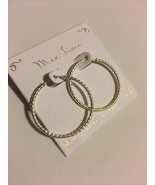 Mia Fiore MADE IN ITALY .925 Sterling Silver Hoop Earrings 1.3/8" NEW - €75,69 EUR Mia Fiore MADE IN ITALY .925 Sterling Silver Hoop Earrings 1.3/8" NEW - €75,69 EUR
