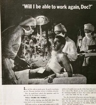 1944 WW2 War Bonds Advertisement Post Military Employment Vintage DWA20 - $34.56 CAD