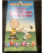 1974 Peanuts Classic It&#39;s The Easter Beagle Charlie Brown VHS - £7.05 GBP
