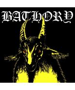 BATHORY First Album BANNER 2x2 Ft Fabric Poster Tapestry Flag art yellow... - €18,85 EUR