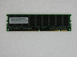 128MB  MEMORY 16X72 168 PIN PC100 8NS 3.3V ECC SDRAM RAM DIMM - $12.86