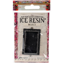 Ranger Ice Resin Milan Bezels Closed Back Rectangle Large  - £16.18 GBP