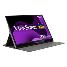 ViewSonic 15.6 Inch 1080p Portable Monitor with 2 Way Powered 60W USB C,... - £291.73 GBP