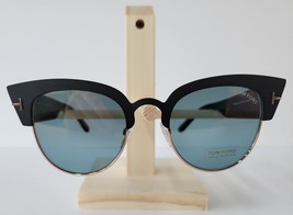 Tom Ford TF-607 Alexandra Sunglasses Black Gold 05X Authentic New - $249.95