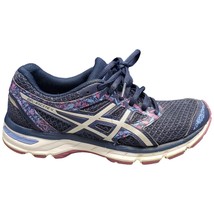 Asics Gel-Excite 4 Running Sneakers Women Size 7 Navy Synthetic Low Top Lace-up - $27.69