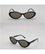 Brand New CHANEL 5416 C.501 Oval Sunglasses – Black &amp; Beige with Gray Le... - $372.12 CAD