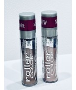 2 Maybelline Roller Color Loose Eyeshadow Glidin&#39; Glitter Roller Rink Pink - $30.07 CAD