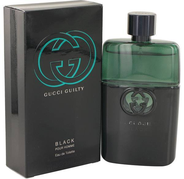 Gucci Guilty Black Pour Homme Cologne 3.0 Oz Eau De Toilette Spray