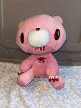 Chax-GP Gloomy Stuffed Bear Plush Sitting Down Pink 10&quot; - £36.60 GBP