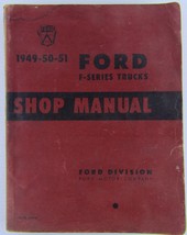 Original 1949 1950 1951 Ford F-Series Trucks Shop Manual, Ford Motor Company - $36.42