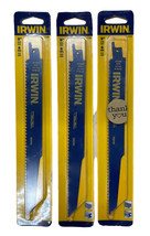 Irwin 372966 Reciprocating Saw Blades 9 Inch  6 TPI Pack of 3 - £17.38 GBP