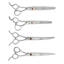 High Quality Supra Pro Dog Grooming Shears Straight or Curved Choose Size / Kits - £226.33 GBP+