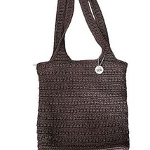 The Sak Crochet Knit Shoulder Bucket Bag Boho - £22.01 GBP