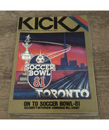 1981 Soccer Bowl Program / Kick Magazine, Chicago Sting v San Diego Sockers - €21,61 EUR