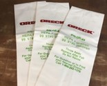 Oreck OR-44 Cloth Vacuum Bag 3 Pack BW140-6 - $11.87