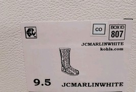 Juicy Couture Women's Marlin Sweater Boots 9.5 White image 7