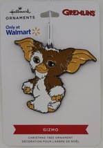 Hallmark 2023 Gremlins Gizmo Flat Metal Enamel Coated Ornament 3&quot; - $12.86