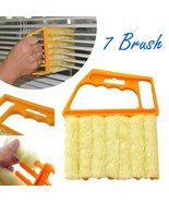 7 Brush Venetian Blind Cleaner Washable Easy Cleaning Tool Duster Microf... - $130.85 MXN