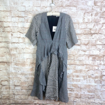 Au Jour le Jour Plaid Knee-Length Dress Size 38 US 2 NWT - £11.87 GBP