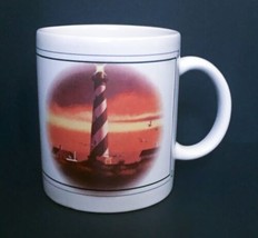 Vtg Otagiri North Carolina Howard Koslow Cape Hatteras Lighthouse Coffee... - $4.95