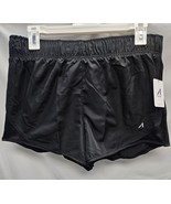 Women&#39;s Large Alive Magnetics Athletic Running Shorts Black  - $16.99