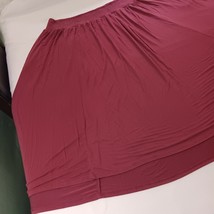 Sipersoft By Torrid Womens Pink Elastic Waist Circle Buttom Skirt Size 5 image 11