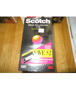 Scotch 4 Pack T-120 VHS Tapes