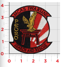 Marine Corps Mcas Iwakuni Pedro Search &amp; Rescue Embroidered Hook &amp; Loop Patch - £32.23 GBP