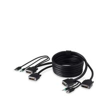 Belkin 10ft DVI-D Male/Male and USB A/B Audio KVM Cable  - $100.00