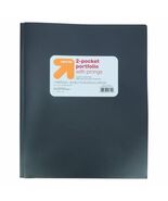 Plastic Folder 2 Pocket Portfolio Black Set of 6 - Letter Size - $212.72 MXN