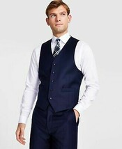 Michael Kors Mens Classic-Fit Wool-Blend S Navy M - £11.58 GBP