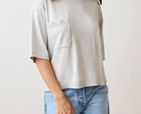 Not Monday Stevie Pocket Pullover Sweater Heather Grey - $156.00
